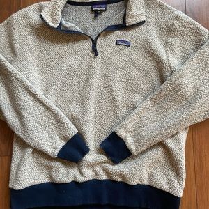 Patagonia woolyester quarter zip